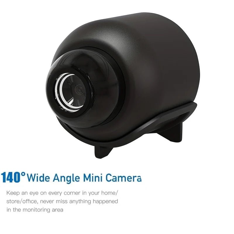 Mini WiFi beveiligingscamera met Full HD, nachtzicht en bewegingsdetectie voor woningbeveiliging