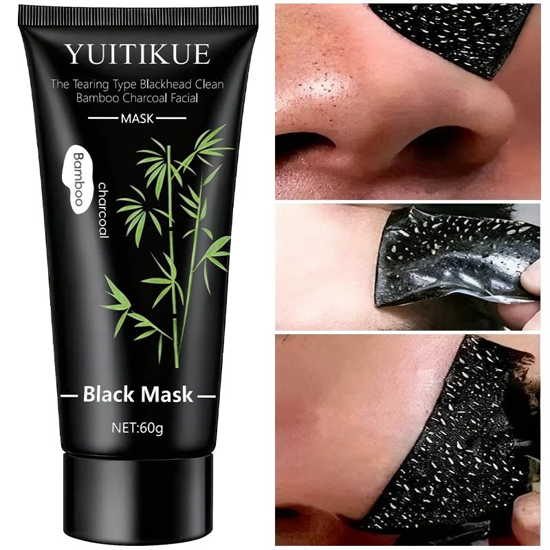 Niacinamide Charcoal Gezichtsmasker | Hydraterend Peel-Off Masker met Hyaluronzuur - Spotlights shopping