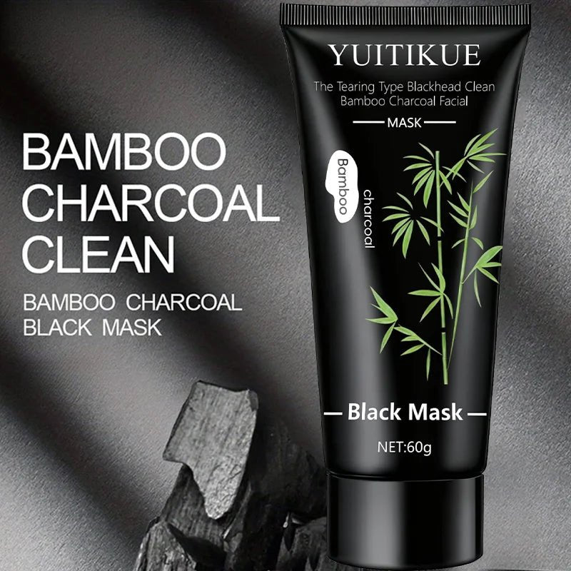 Niacinamide Charcoal Gezichtsmasker | Hydraterend Peel-Off Masker met Hyaluronzuur - Spotlights shopping