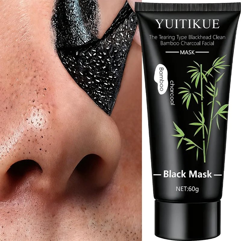 Niacinamide Charcoal Gezichtsmasker | Hydraterend Peel-Off Masker met Hyaluronzuur - Spotlights shopping