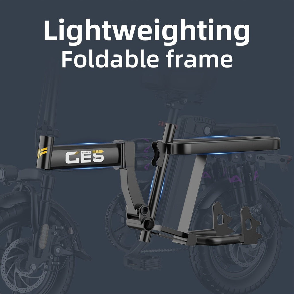 NINEDAY Opvouwbare Elektrische Fiets 250W - Spotlights shopping