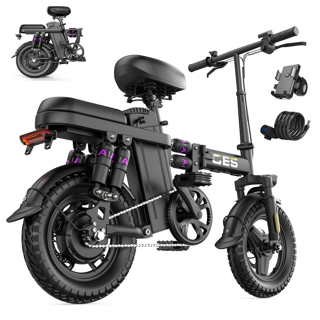 NINEDAY Opvouwbare Elektrische Fiets 250W - Spotlights shopping