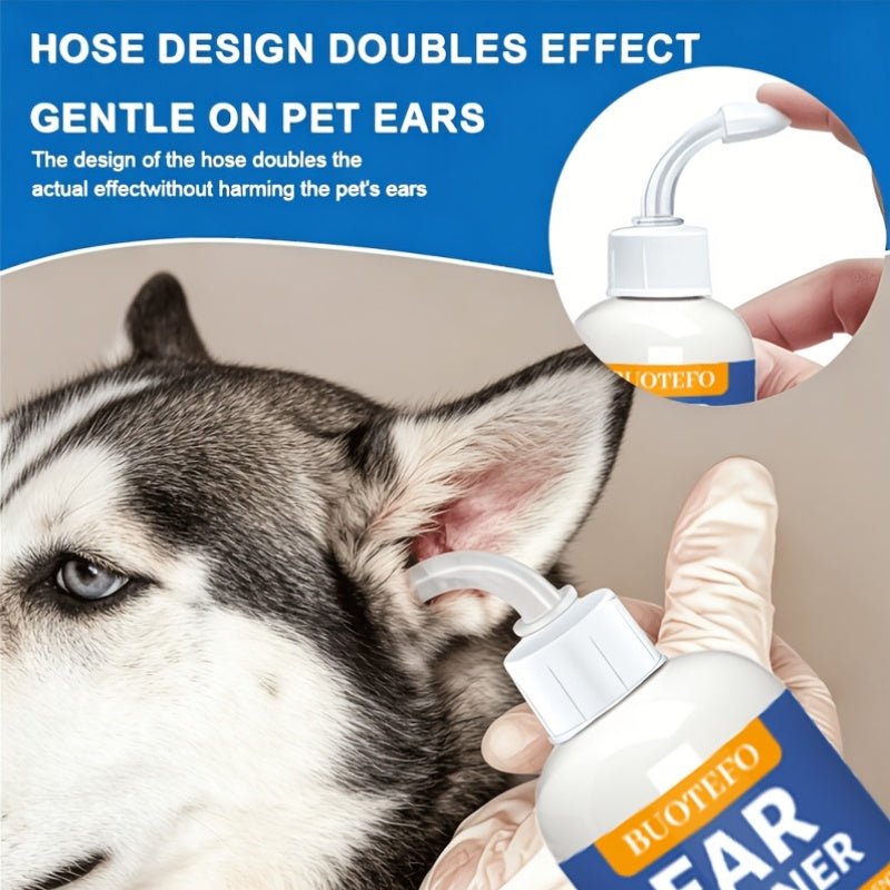 Oorreiniger voor Hond & Kat 60 ml – Met Natuurlijke Extracten - Spotlights shopping