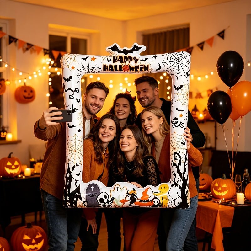 Opblaasbare Halloween fotolijst voor fotobooth