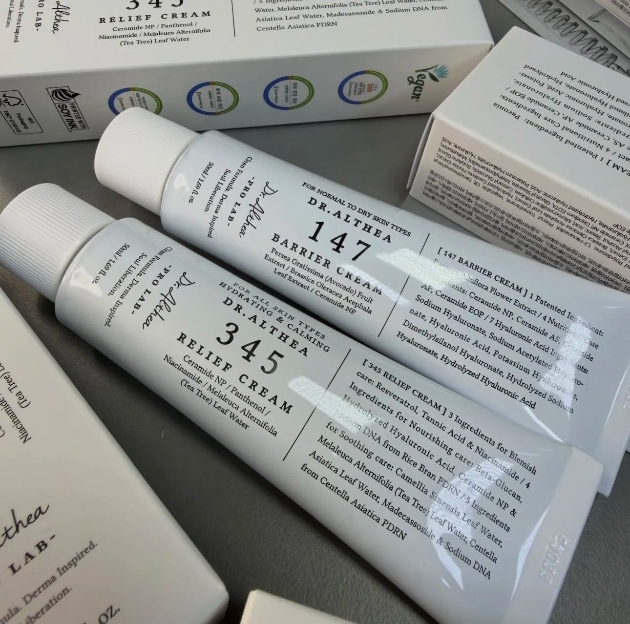 Original Dr.Althea 147 Barrier 345 Relief Cream Antioxidant Whitening Cream Moisturizing Intensive Repair Korean Essence Mist - Spotlights shopping