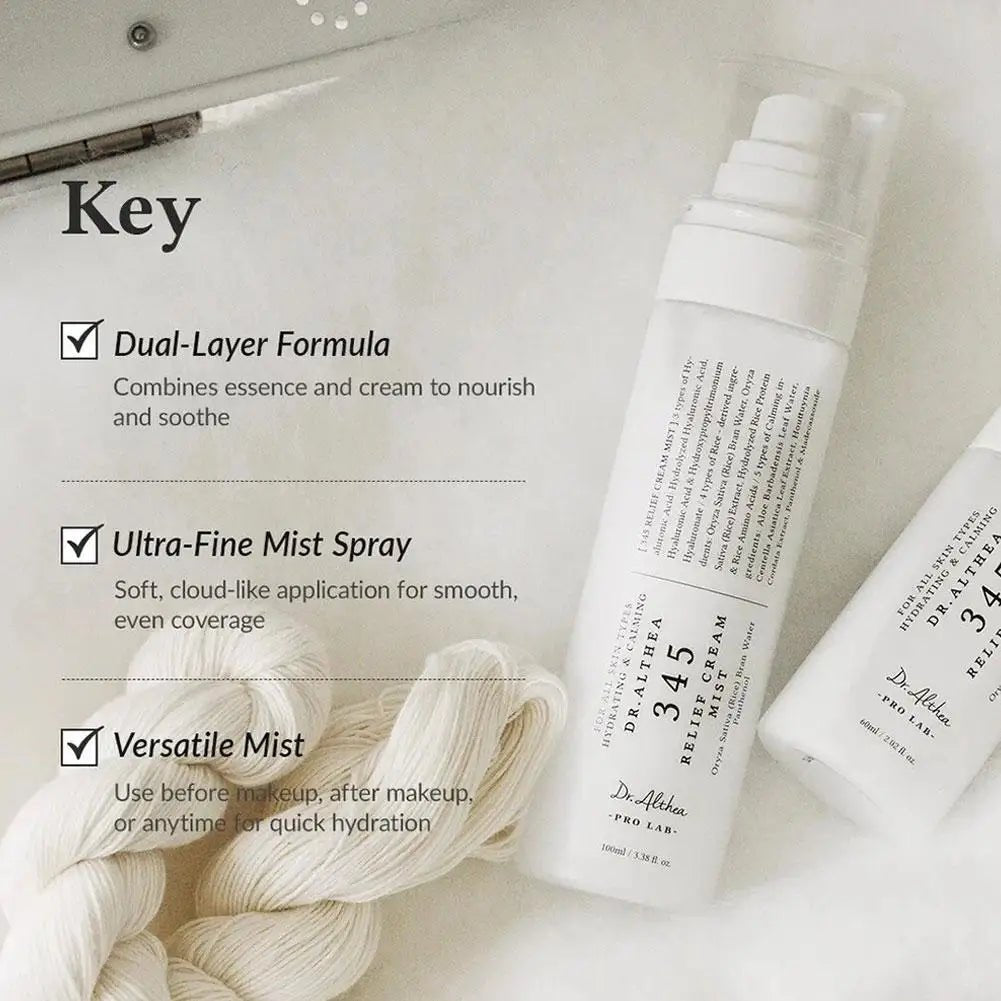 Original Dr.Althea 147 Barrier 345 Relief Cream Antioxidant Whitening Cream Moisturizing Intensive Repair Korean Essence Mist - Spotlights shopping