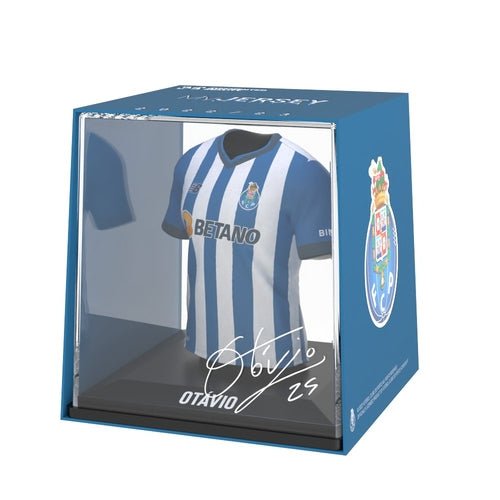 Otávio FC Porto My Jersey 2022/2023 mini voetbalshirt met display case en Augmented Reality