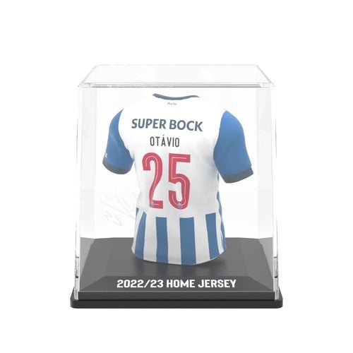 Otávio FC Porto My Jersey 2022/2023 mini voetbalshirt met display case en Augmented Reality