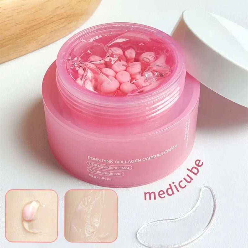 PDRN Pink Collagen Capsule Crème met niacinamide voor dagelijkse Koreaanse huidverzorging