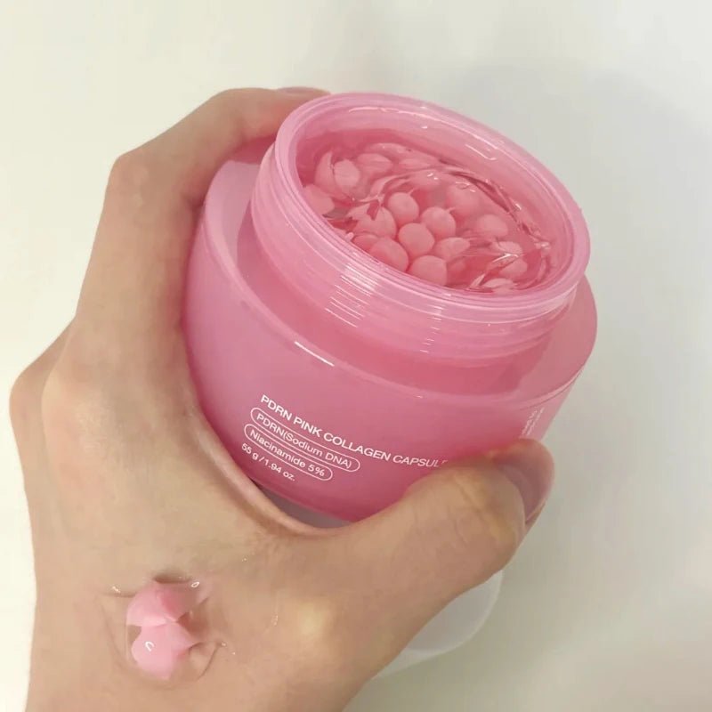 PDRN Pink Collagen Capsule Crème met niacinamide voor dagelijkse Koreaanse huidverzorging