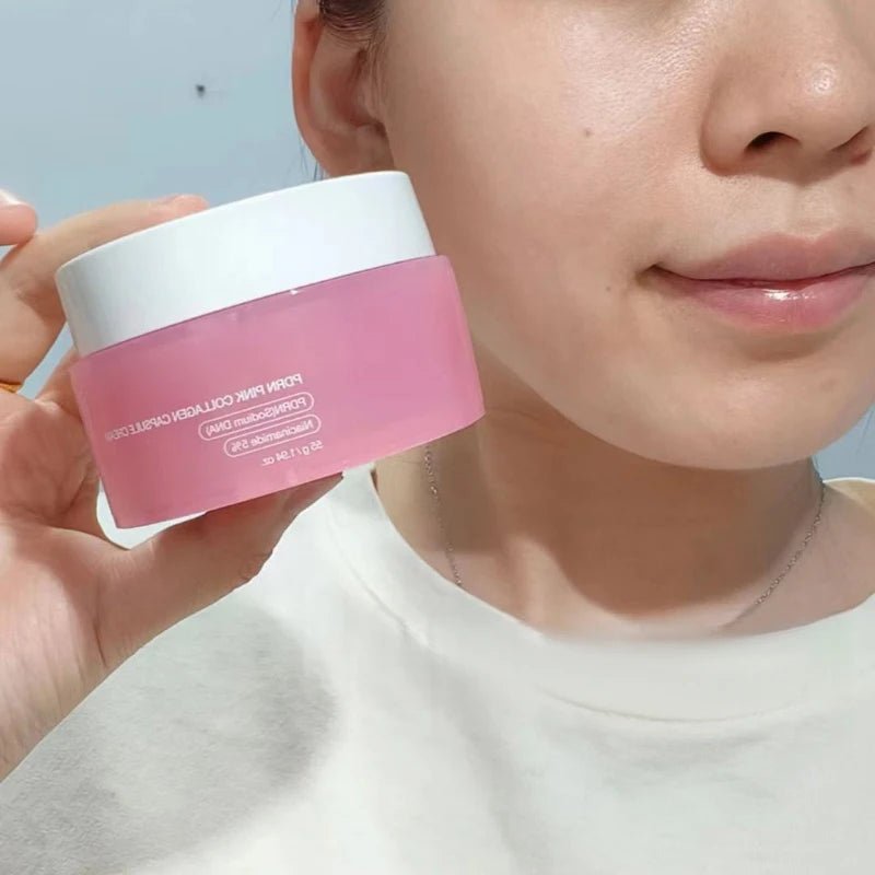 PDRN Pink Collagen Capsule Crème met niacinamide voor dagelijkse Koreaanse huidverzorging