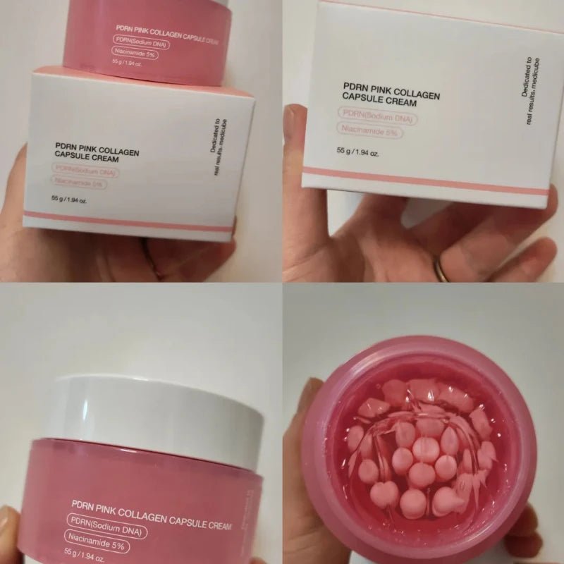 PDRN Pink Collagen Capsule Crème met niacinamide voor dagelijkse Koreaanse huidverzorging