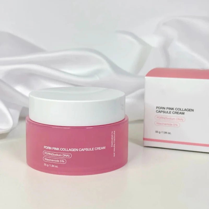 PDRN Pink Collagen Capsule Crème met niacinamide voor dagelijkse Koreaanse huidverzorging