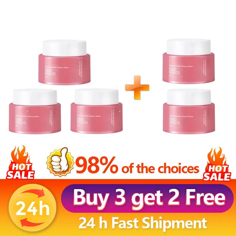 PDRN Pink Collagen Capsule Crème met niacinamide voor dagelijkse Koreaanse huidverzorging