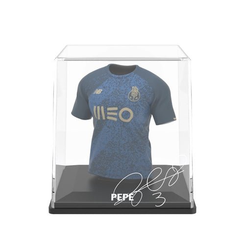 Pepe FC Porto My Jersey 2021/2022 mini voetbalshirt met display case en Augmented Reality