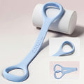 Pilates weerstandsband met lus en antislip siliconen grip voor yoga, stretching en krachttraining
