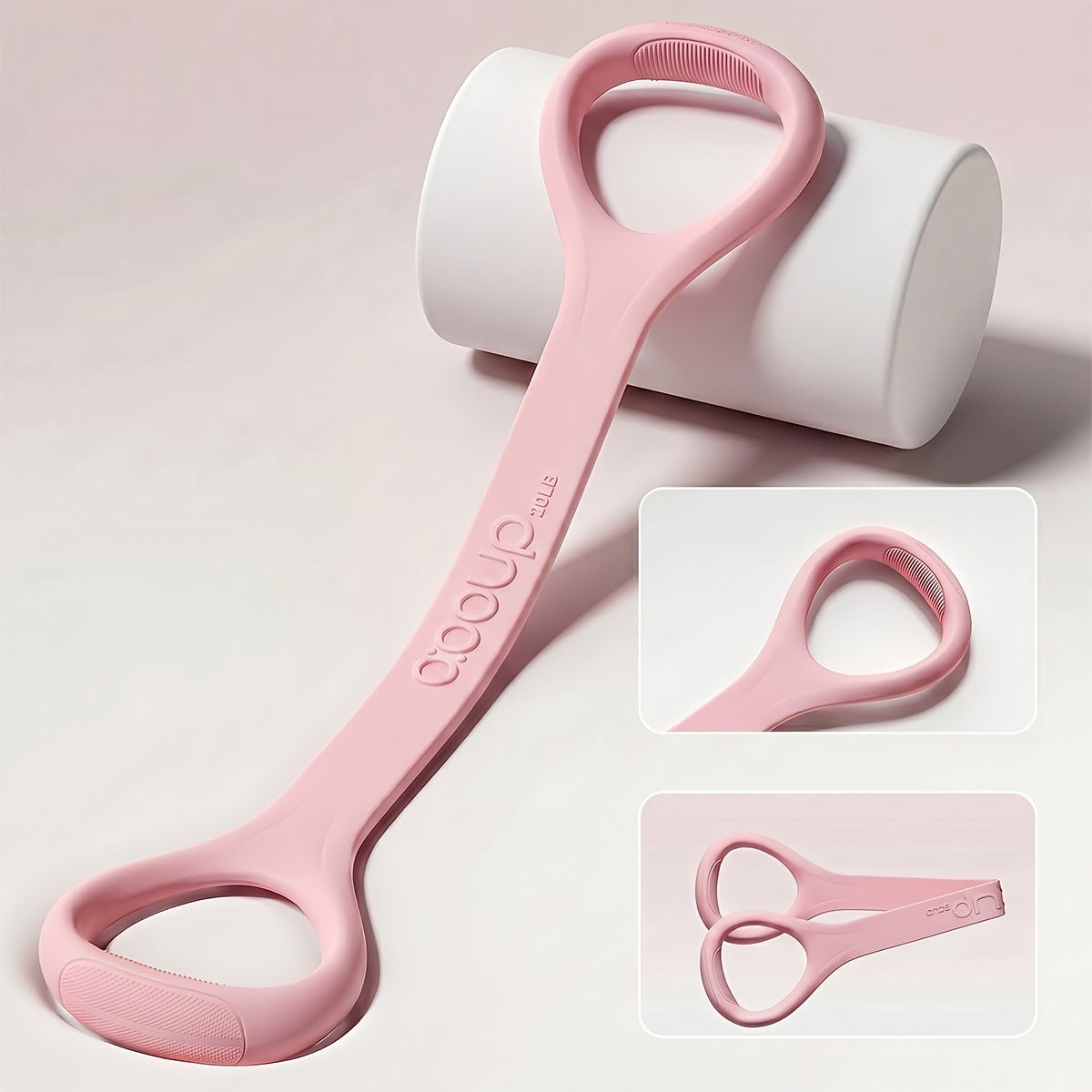 Pilates weerstandsband met lus en antislip siliconen grip voor yoga, stretching en krachttraining