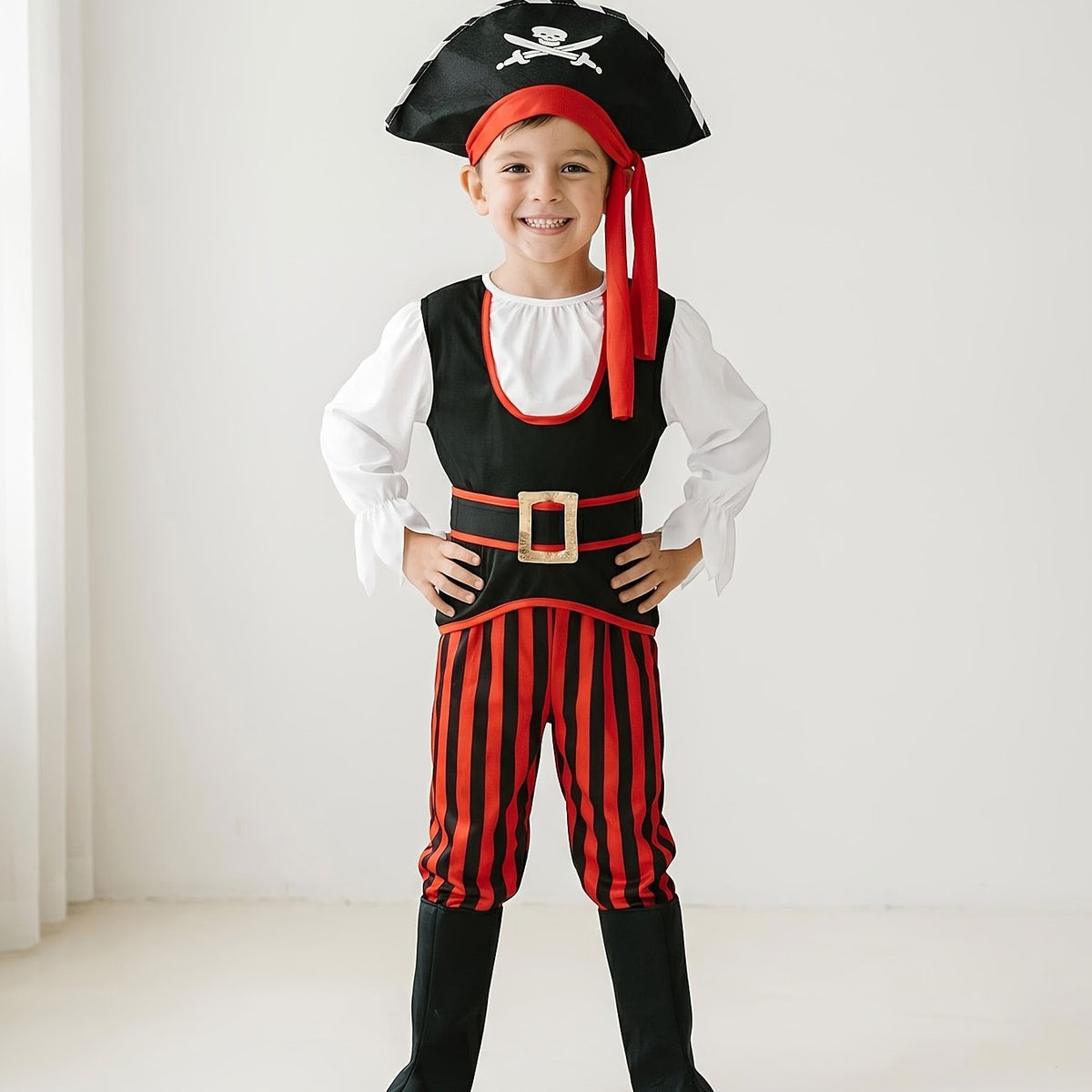 Piratenkostuum voor kinderen voor Halloween en verkleedfeesten
