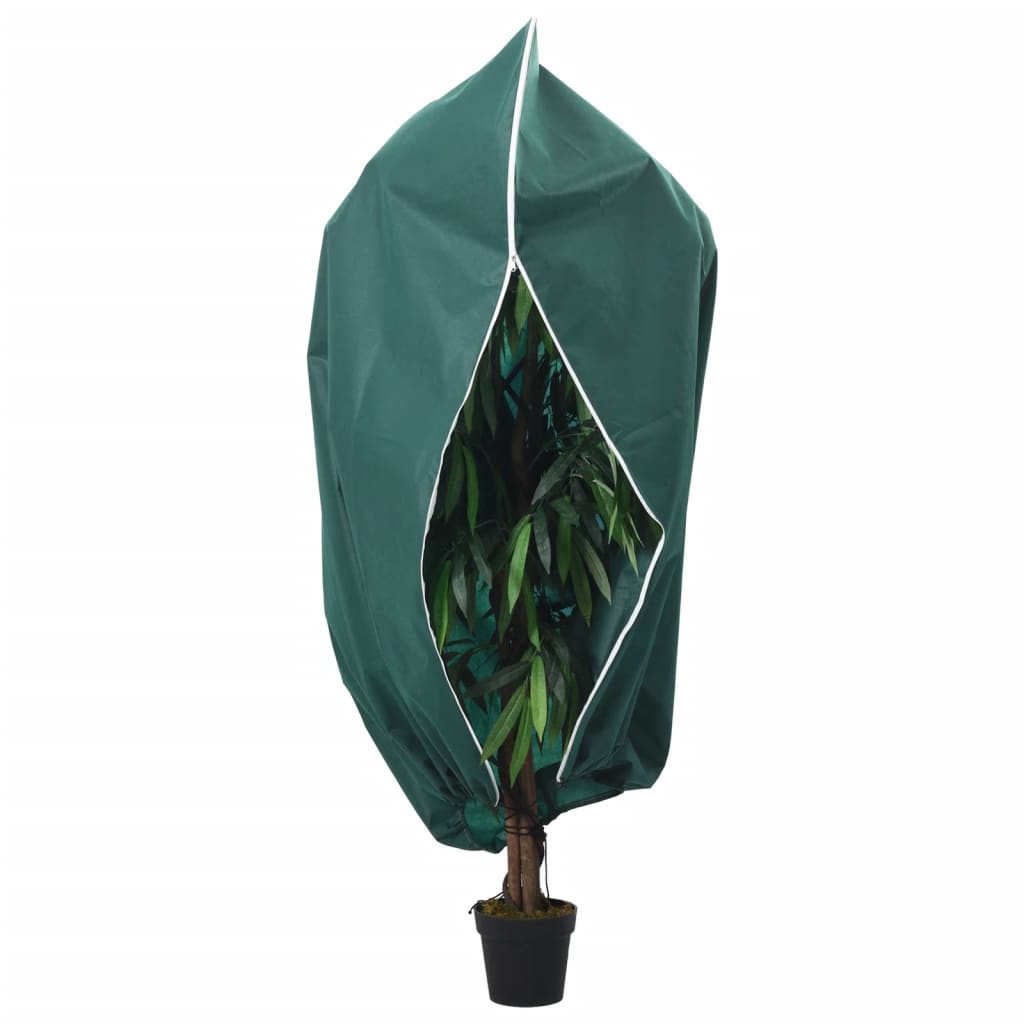 Plantenhoezen met Rits en Trekkoord – 4 Stuks Winterbescherming 3,93 x 3 m - Spotlights shopping