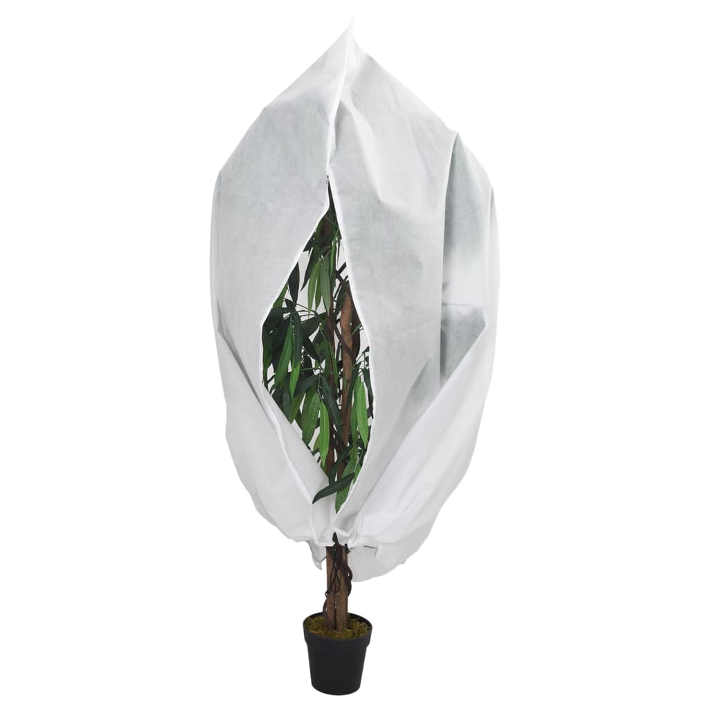 Plantenhoezen met Rits en Trekkoord – 4 Stuks Winterbescherming 3,93 x 3 m - Spotlights shopping