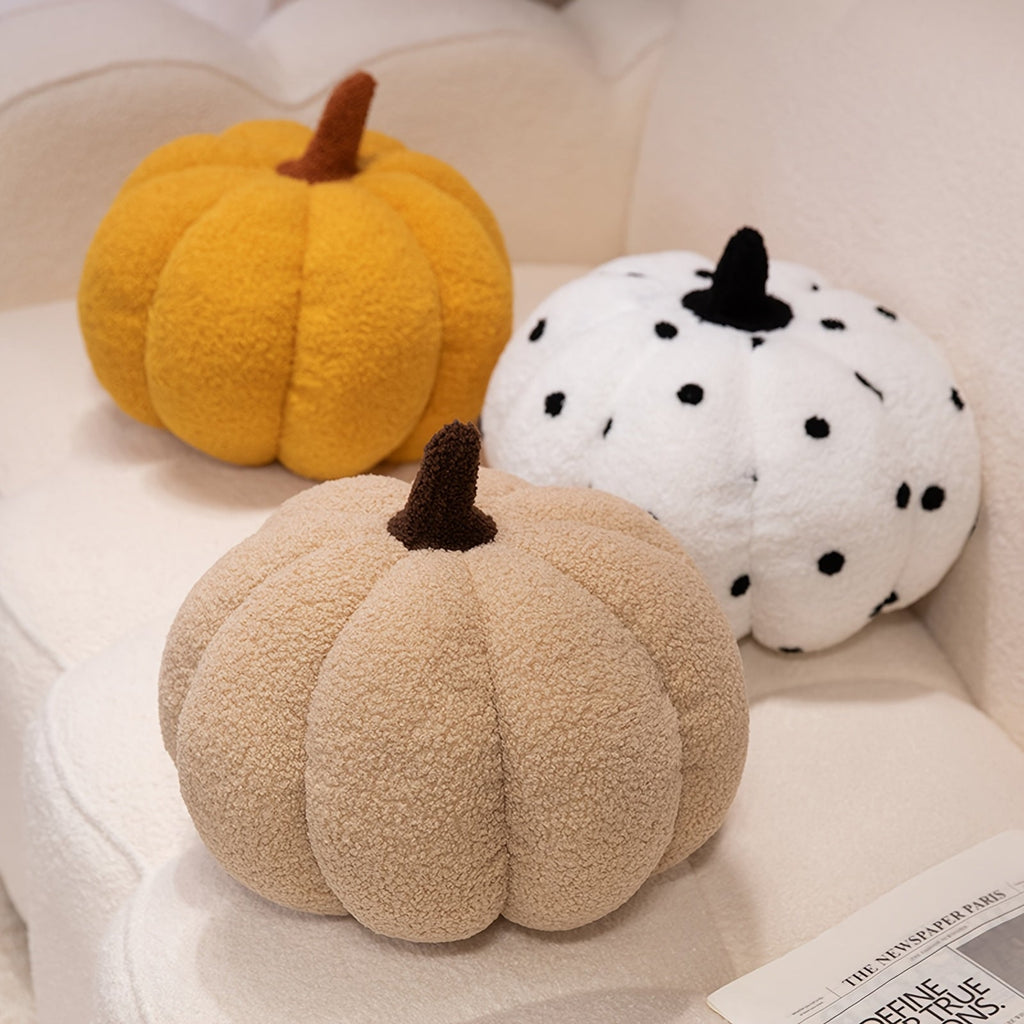 Pompoen Knuffelkussen – Zacht Halloween & Herfst Kussen - Spotlights shopping