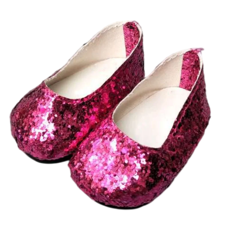Zomerse poppenschoenen voor 18 inch en 45 cm babypoppen en rebornpoppen