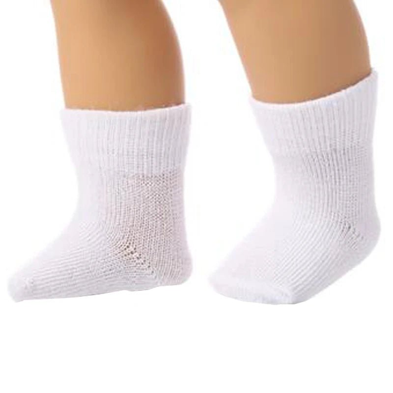 Zomerse poppenschoenen voor 18 inch en 45 cm babypoppen en rebornpoppen