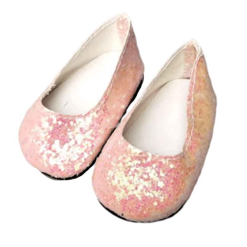 Zomerse poppenschoenen voor 18 inch en 45 cm babypoppen en rebornpoppen