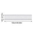 Universele airco slang connector voor mobiele airconditioners met 13 cm en 15 cm afvoerslang
