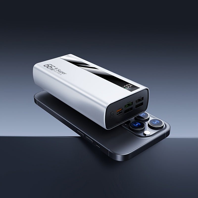 Powerbank 60000mAh 66W – Snelladen met Digitaal Display - Spotlights shopping