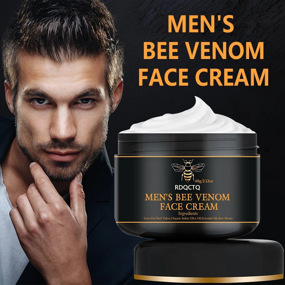 Bee Venom Gezichtscrème voor mannen met hydraterende verzorgingsformule