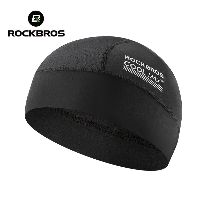 ROCKBROS Cycling Cap Breathable Quick-drying Helmet Hat Inner Cap UPF50 Sun Protection Sports Running Cap Summer Motorcycle Hats - Spotlights shopping