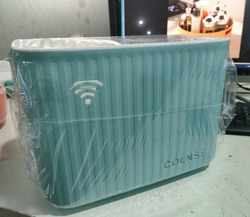 Witte router opbergbox voor wifi-router, modem en kabelmanagement