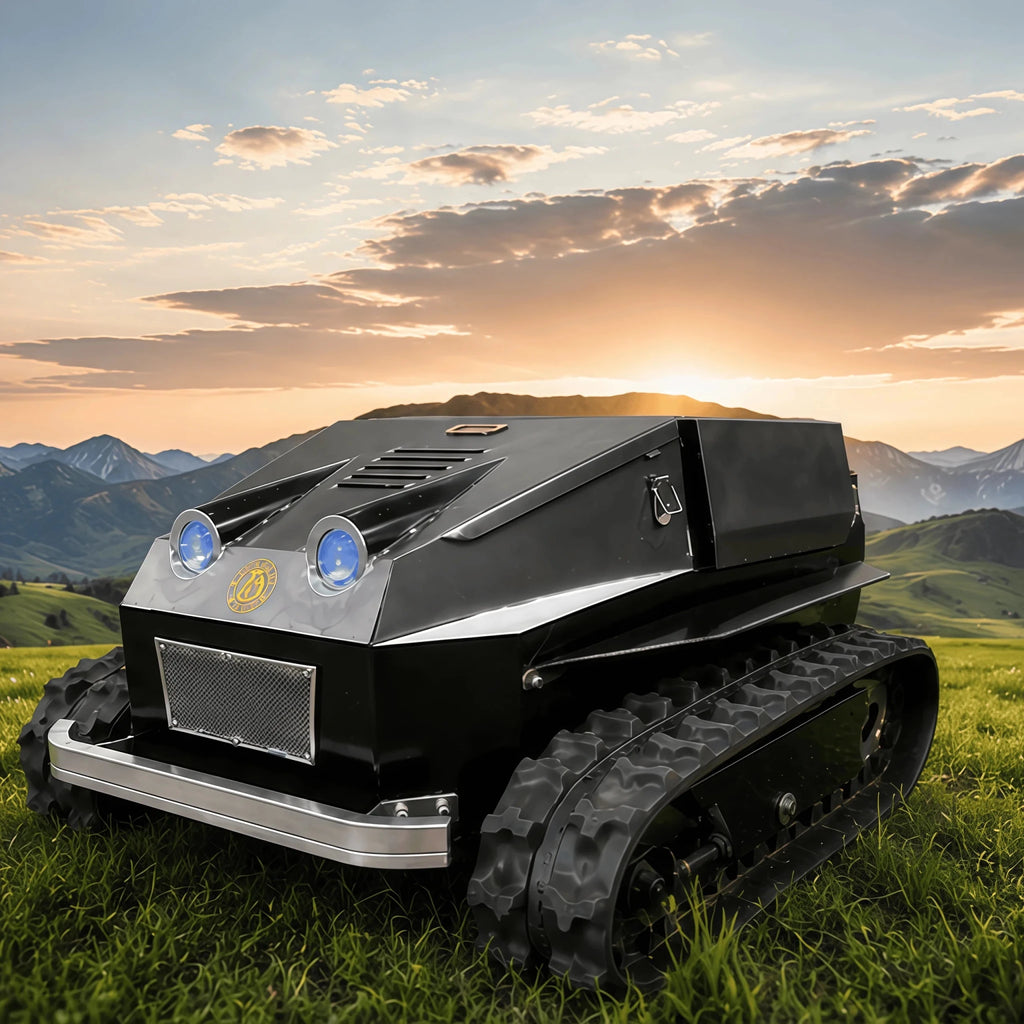 SDLOT robotgrasmaaier op accu voor automatisch maaien van gazons en lichte hellingen