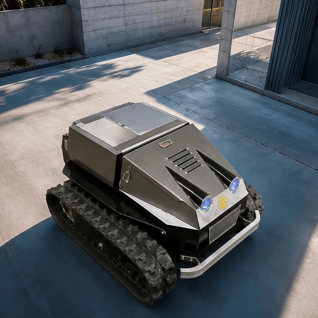 SDLOT robotgrasmaaier op accu voor automatisch maaien van gazons en lichte hellingen