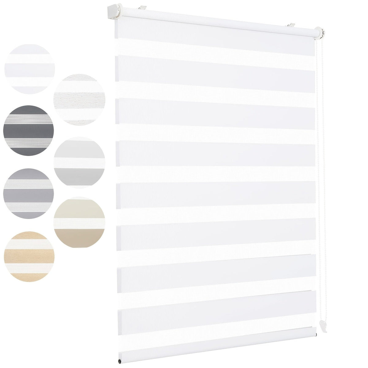 Sekey Duo Rolgordijn Zonder Boren – Clip-On Montage - Spotlights shopping