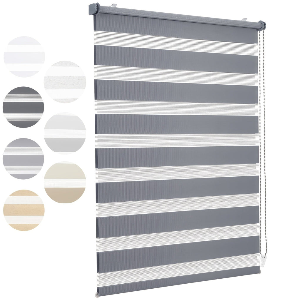 Sekey Duo Rolgordijn Zonder Boren – Clip-On Montage - Spotlights shopping