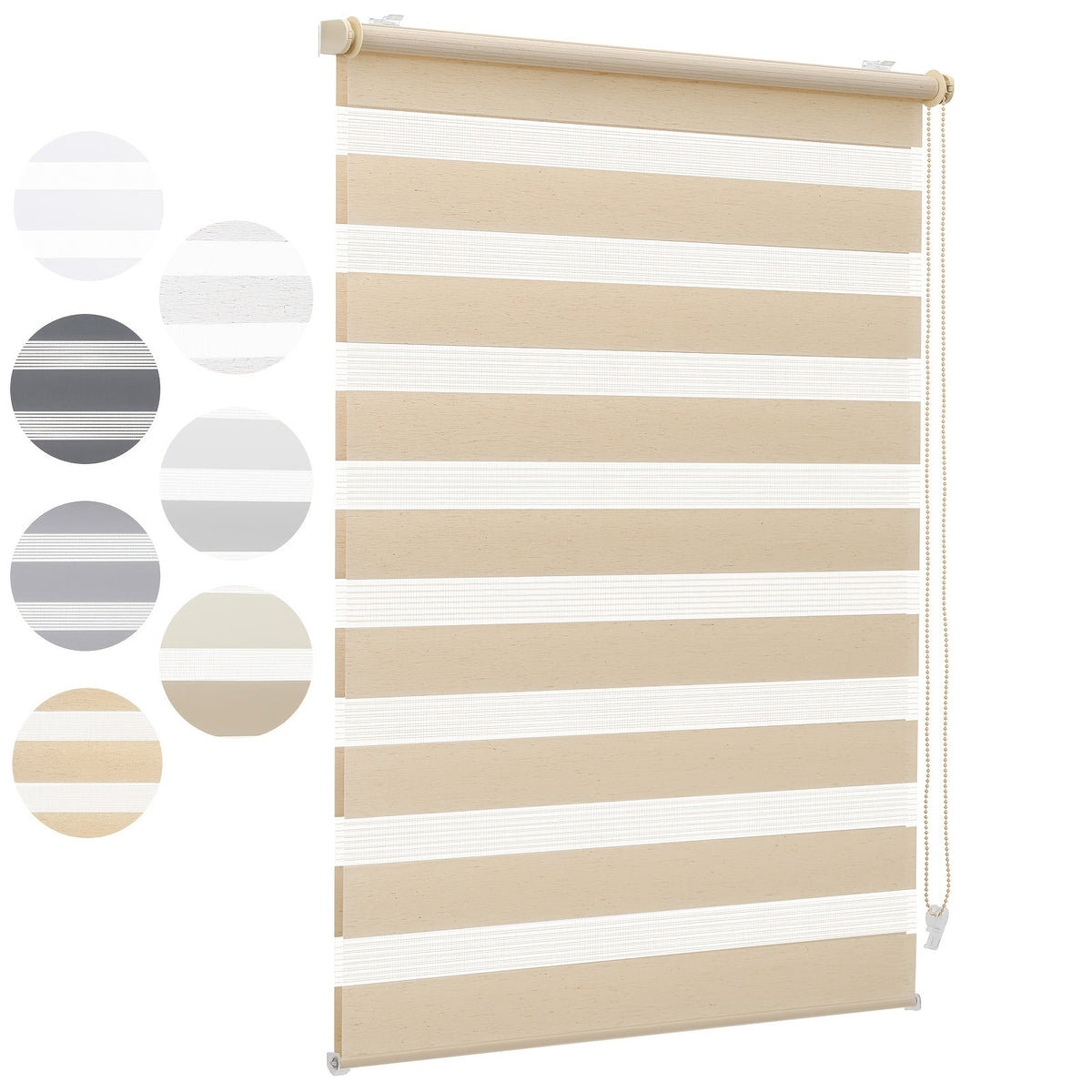 Sekey Duo Rolgordijn Zonder Boren – Clip-On Montage - Spotlights shopping