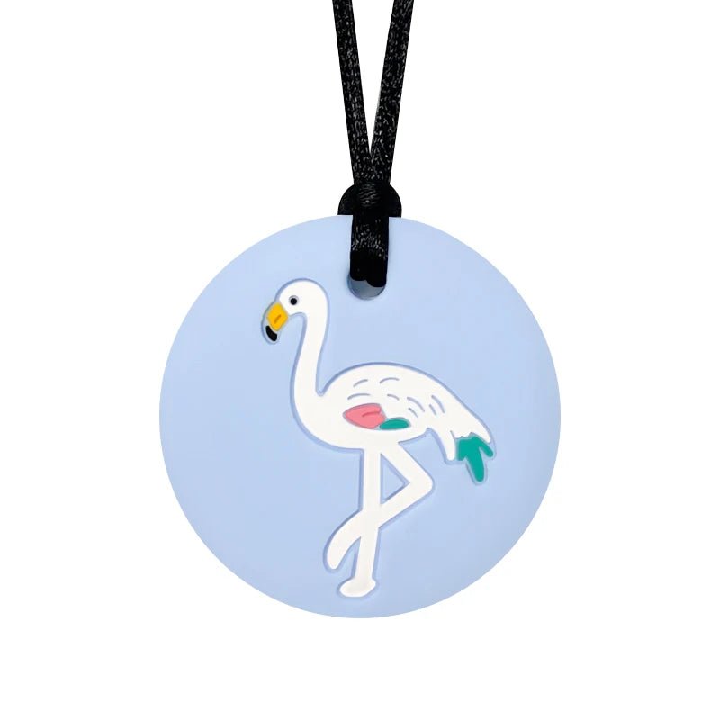 Sensorische unicorn kauwketting van BPA-vrij siliconen voor kinderen