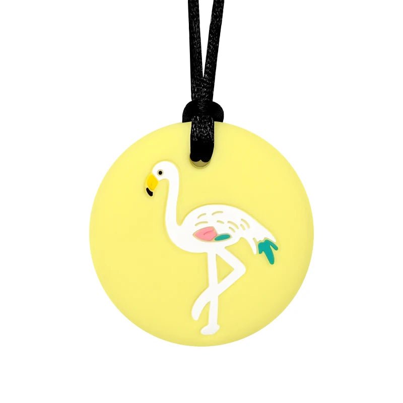 Sensorische unicorn kauwketting van BPA-vrij siliconen voor kinderen