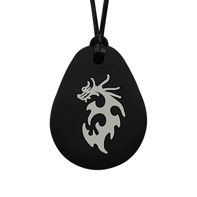 Sensorische unicorn kauwketting van BPA-vrij siliconen voor kinderen