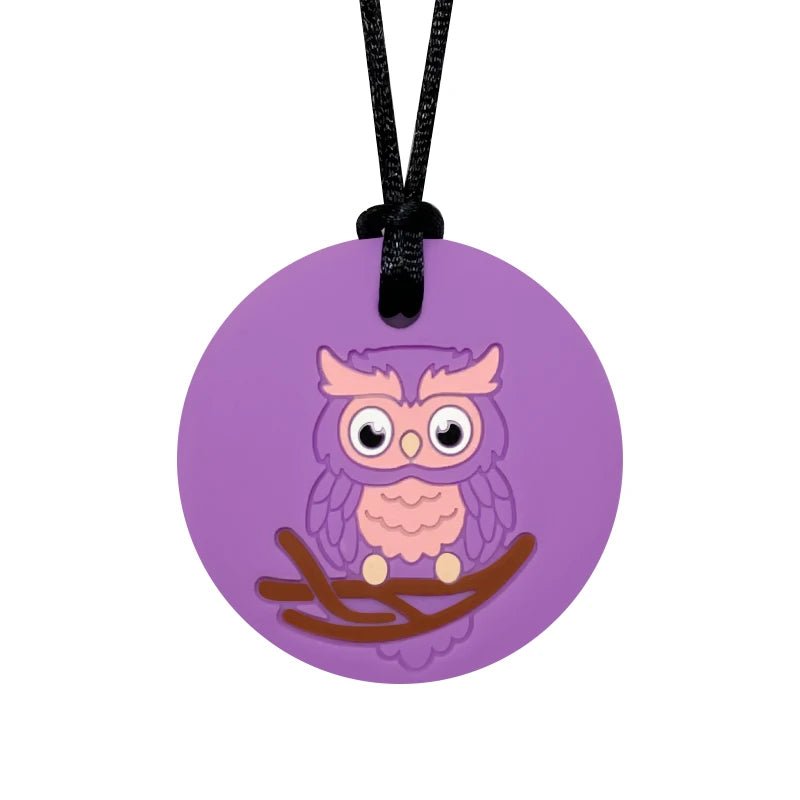 Sensorische unicorn kauwketting van BPA-vrij siliconen voor kinderen