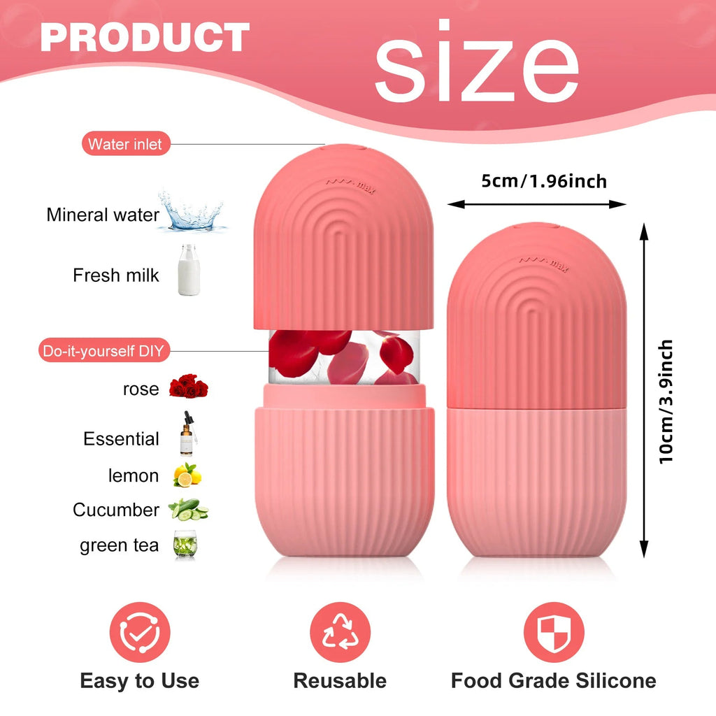 Siliconen IJsroller voor Gezicht – Ice Cube Skincare Tool - Spotlights shopping