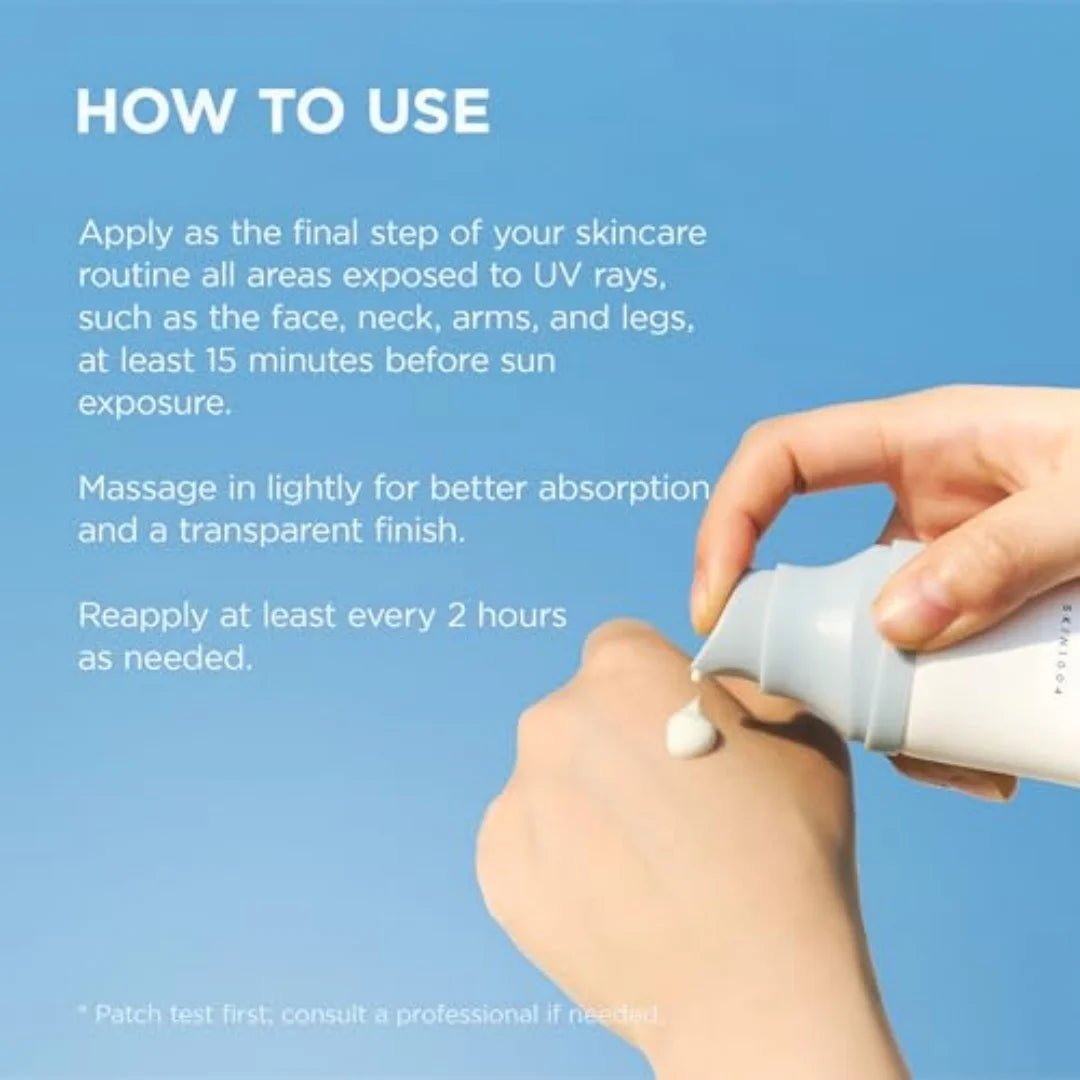 SKIN1004 Hyalu-Cica Water-Fit Sun Serum SPF50+ PA++++ | Koreaanse Zonnebrandcrème 50 ml - Spotlights shopping