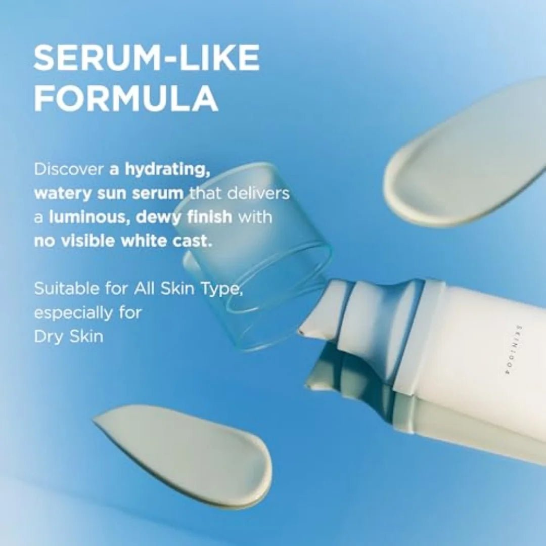 SKIN1004 Hyalu-Cica Water-Fit Sun Serum SPF50+ PA++++ | Koreaanse Zonnebrandcrème 50 ml - Spotlights shopping