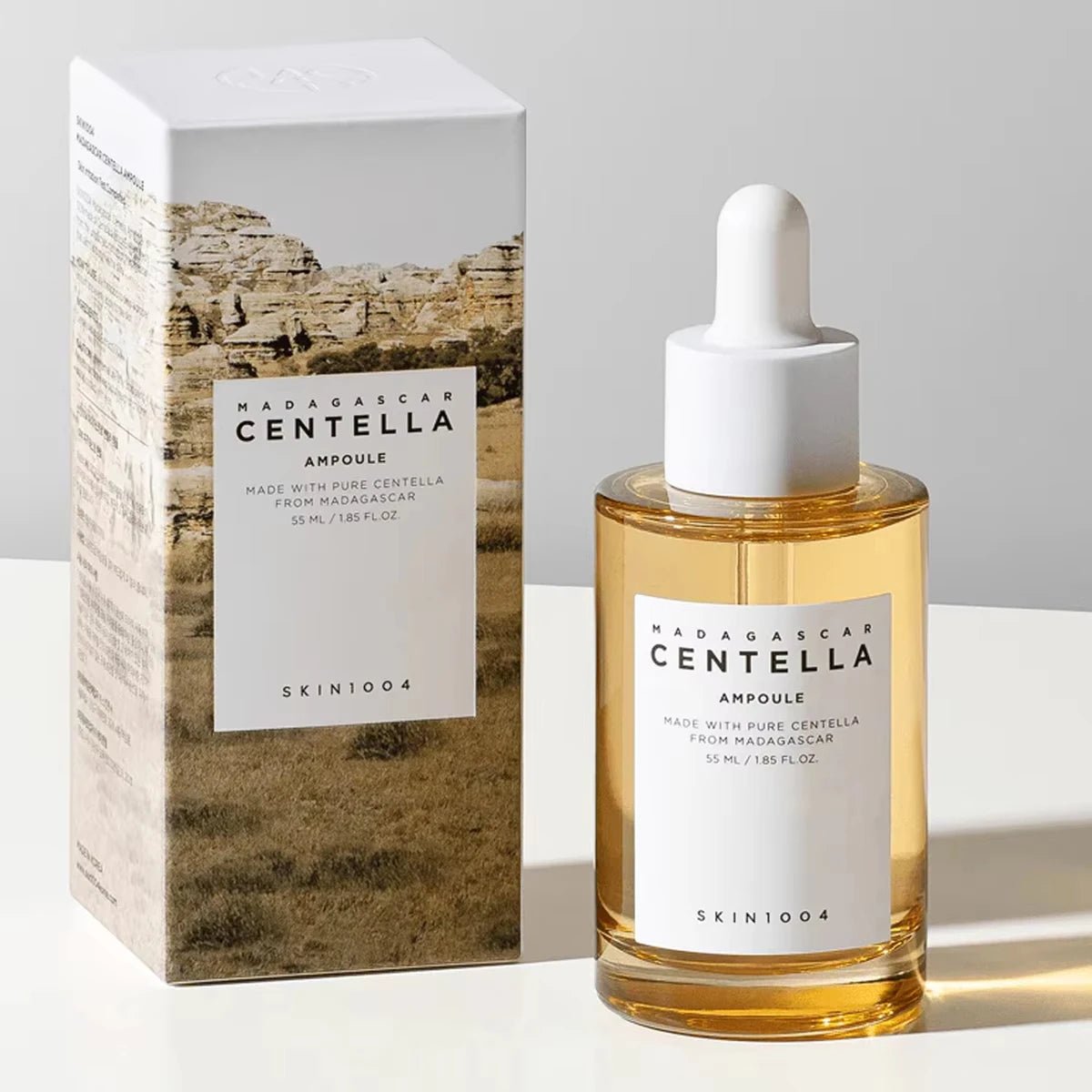 SKIN1004 Madagascar Centella Ampoule | Kalmerend Gezichtsserum voor Gevoelige Huid | 55 ml