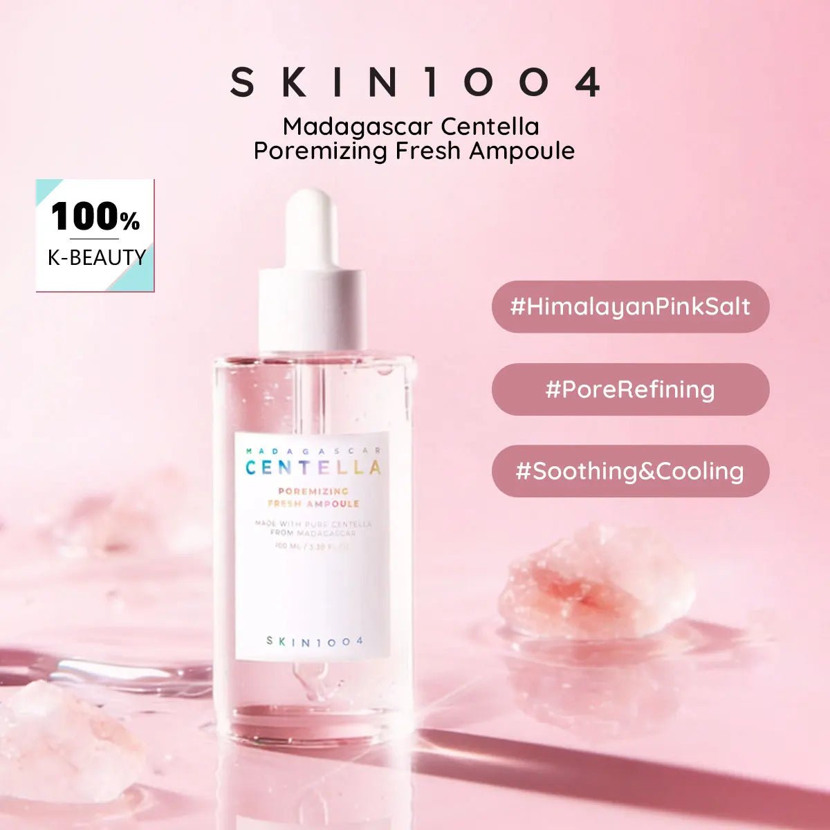 SKIN1004 Madagascar Centella Poremizing Fresh Ampoule | Gezichtsserum voor Poriën & Hydratatie | 100 ml - Spotlights shopping