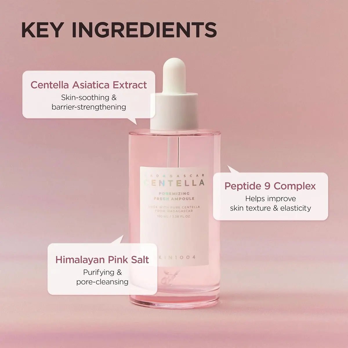 SKIN1004 Madagascar Centella Poremizing Fresh Ampoule | Gezichtsserum voor Poriën & Hydratatie | 100 ml - Spotlights shopping
