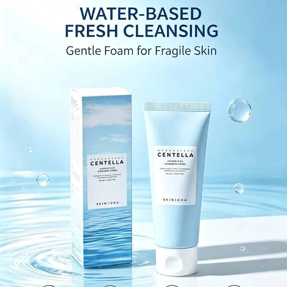 SKIN1004 Madagascar Centella Soothing Cleanser | Milde Gezichtsreiniger voor Gevoelige Huid | 125 ml - Spotlights shopping