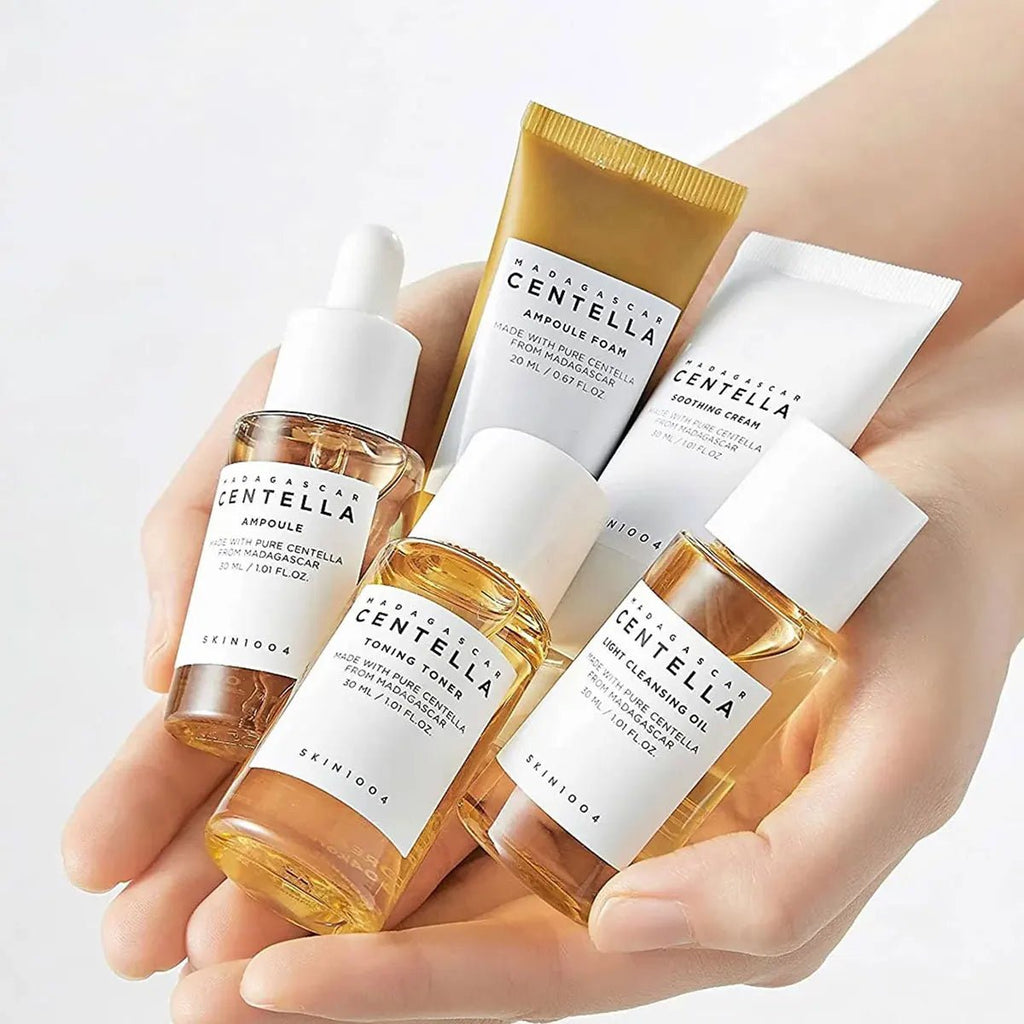 SKIN1004 Madagascar Centella Travel Kit | Complete Koreaanse Skincare Set | Reisformaat